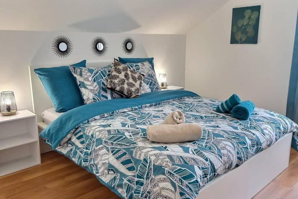 Blue Home-By So'Serenityhome-Climatisation-Parking Prive 克吕斯 外观 照片